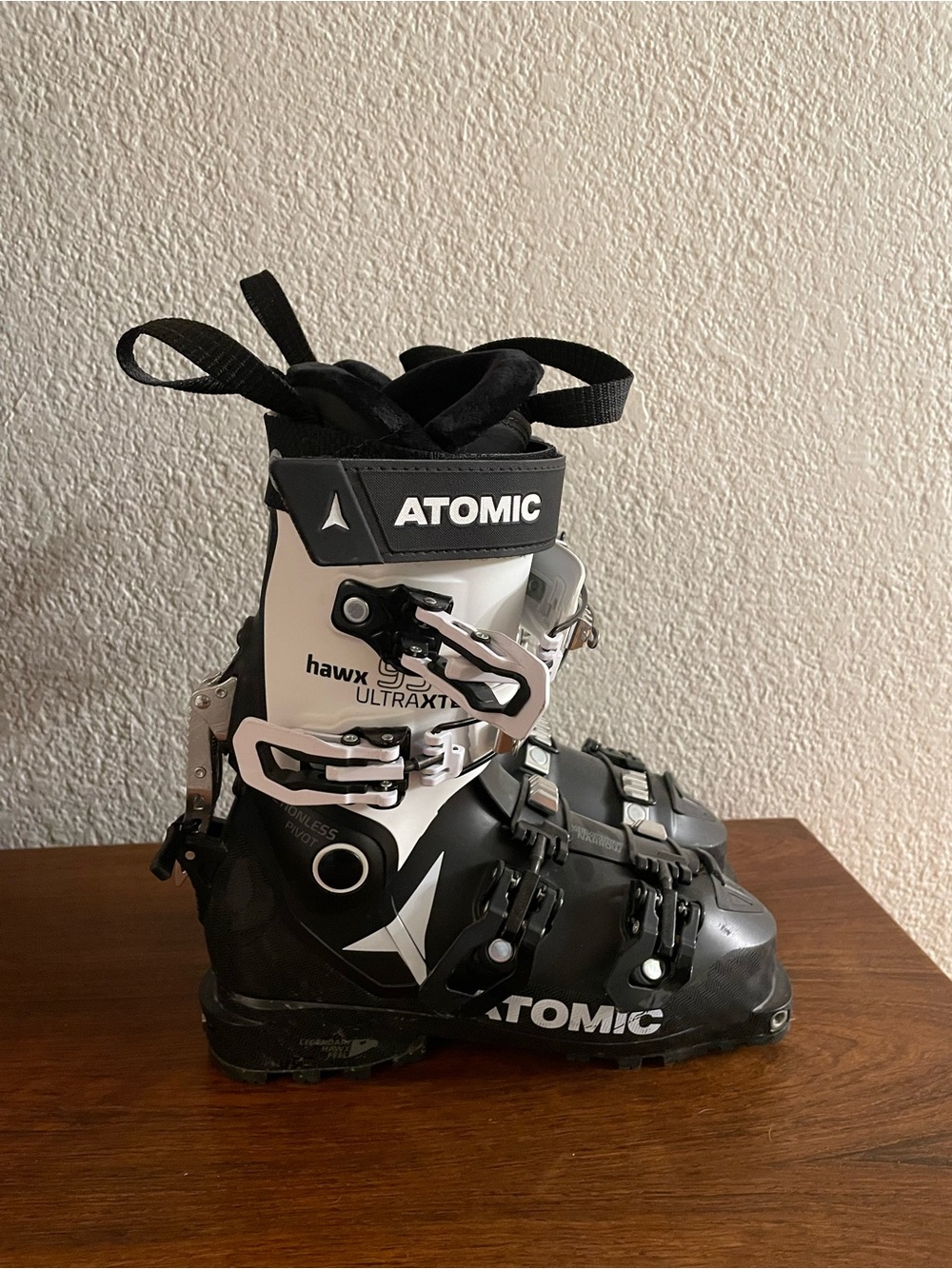 Hawx UltraXTR Black and White Ski Boot